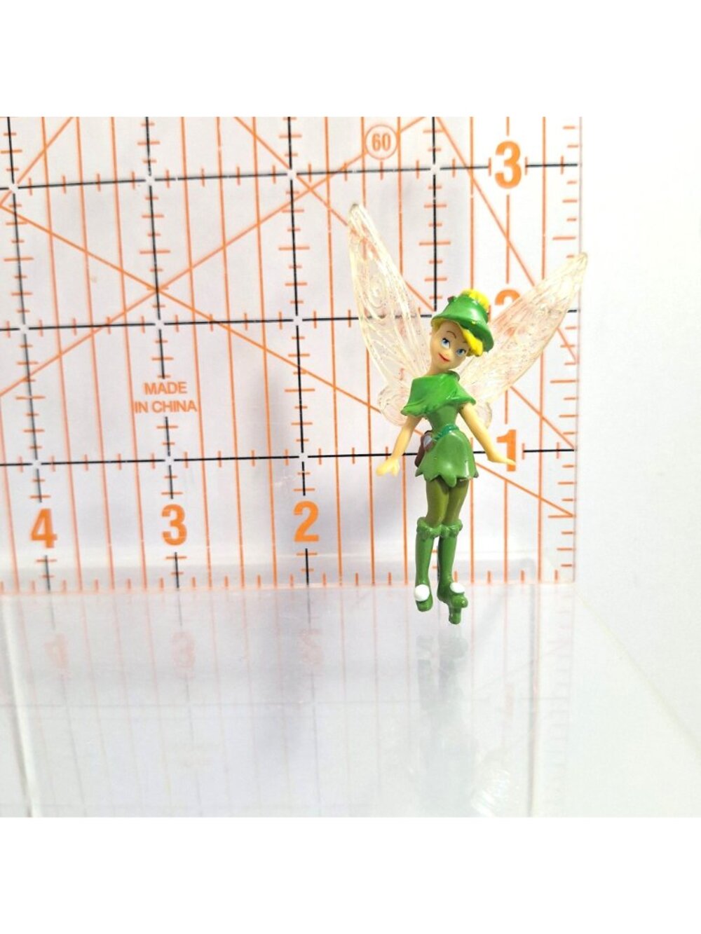 Tinker Bell Fairy Peter Pan 3" Mini Miniature Plastic Figure Cake Topper - Picture 7 of 8